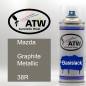 Preview: Mazda, Graphite Metallic, 38R: 400ml Sprühdose, von ATW Autoteile West.